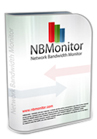 NBMonitor tracks Internet bandwidth usage (upload and downloads) and shows process names initiated network connections. It displays real-time details about your network connections and network adapter's bandwidth usage.