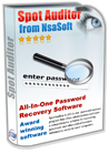SpotAuditor is All-in-one password recovery program that offers administrators and users a comprehensive solution for recovering passwords and other critical business information saved in users' computers.